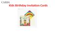 Birthday Invitation Cards | CARDA PowerPoint PPT Presentation