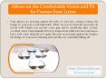 Advice on the Comfortable Vision and Fit for Frames from Luton PowerPoint PPT Presentation