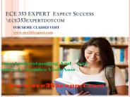 ECE 353 EXPERT  Expect Success ece353expertdotcom
