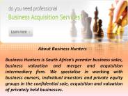 Business For Sell in South Africa