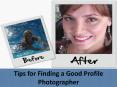 Tips for Finding a Good Profile Photographer PowerPoint PPT Presentation
