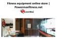 Fitness equipment online store PowerPoint PPT Presentation