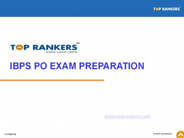 Free IBPS PO practice online