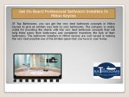 Get On Board Professional Bathroom Installers In Milton Keynes