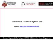 Diamond tools