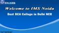 Best BCA College in Delhi NCR