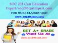 SOC 203 Cart Education Expert/soc203cartexpert.com PowerPoint PPT Presentation