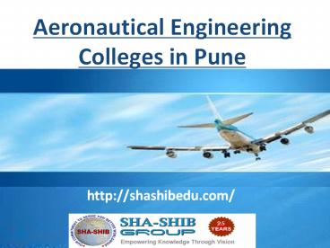 Aeronautical Engineering Colleges in Pune