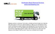Huntington Beach Removal Services