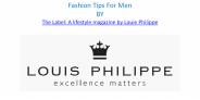 fashion tips for men
