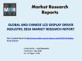 LCD Display Driver Market for Global and Chinese Industry Analysis and Forecasts 2011 to 2021 PowerPoint PPT Presentation
