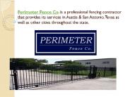 Perimeter Fence Co.