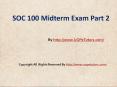 SOC 100 Midterm Exam Part 2 Assignment PowerPoint PPT Presentation