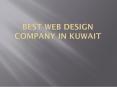 Best Web Design Company in Kuwait (1) PowerPoint PPT Presentation