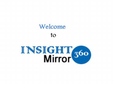 Insightmirror - Leadership 360 Feedback Instrument