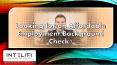 Looking for an Affordable Employment Background Check? PowerPoint PPT Presentation