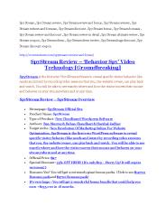 Spy Stream REVIEW and GIANT $21600 bonuses