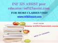 INF 325 ASSIST peer educator-inf325assist.com PowerPoint PPT Presentation