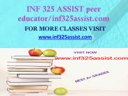 INF 325 ASSIST peer educator-inf325assist.com