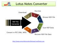 Lotus Notes to Outlook Converter