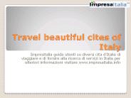Travel Beautiful Cities of Italy (1)