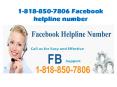 1-818-850-7806 Facebook Helpline Phone Number PowerPoint PPT Presentation