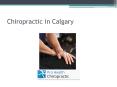 Chiropractic in Calgary PowerPoint PPT Presentation