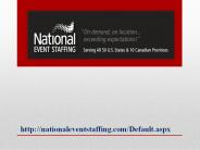 Promotion Staff - www.nationaleventstaffing.com