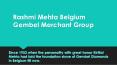 Rashmi Mehta Belgium Gembel Merchant Group PowerPoint PPT Presentation