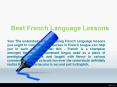 Best French Language Lessons PowerPoint PPT Presentation