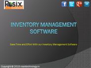 Inventory management software company