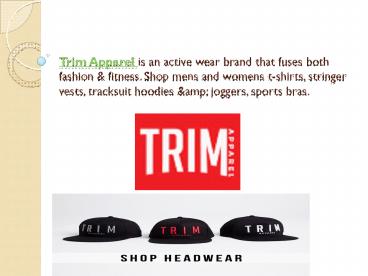 Trim Apparel Website