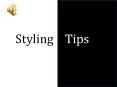 Liberty Fashion Stylish Tips For Men, Women and Kids PowerPoint PPT Presentation