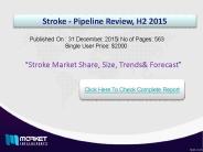 Strategic Analysis on Stroke Market  2015