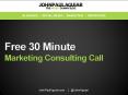 Offering A Free 30 Minute Marketing Consulting Call PowerPoint PPT Presentation