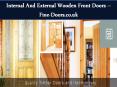 Internal and external wooden front doors – fine doors.co.uk PowerPoint PPT Presentation