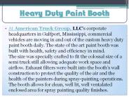American Truck Group - Heavy Duty Paint Booth