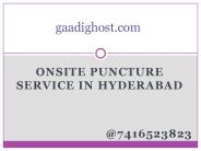 mobile tyre puncture repair hyderabad