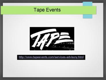 Qualities of Productive Event Planner – Tape Events