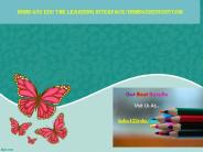 BSHS 452 EDU The learning interface/bshs452edudotcom