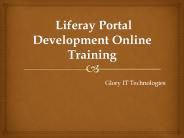 Liferay Portal Development Online Training
