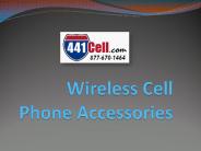 Wireless Cell Phone Accessories