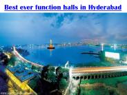 The Magnificent Marriage Halls in Bangalore