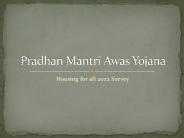Pradhan Mantri Awas Yojana