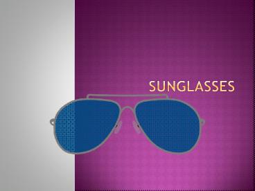 Sunglasses became a need for everyone for their lifestyle outfits.