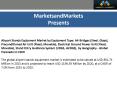 Airport Stands Equipment Market worth 1,196.93 Million USD and Forecasts to   2020 PowerPoint PPT Presentation