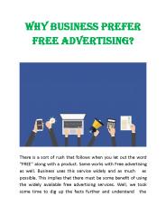 Reasons Why Business Use Free Advertising Websites