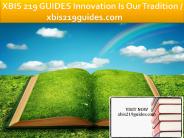 XBIS 219 GUIDES Innovation Is Our Tradition / xbis219guides.com