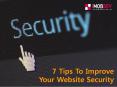 7 Tips To Improve Your Website Security PowerPoint PPT Presentation