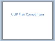 ULIP Plan Comparison
